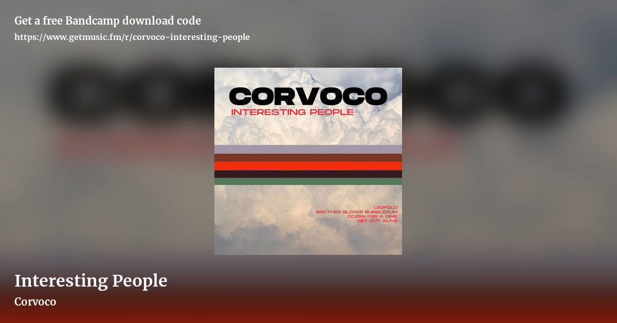 Interesting People by Corvoco, landscape promo share image