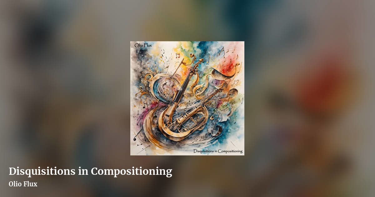 Disquisitions in Compositioning by Olio Flux, landscape clean share image