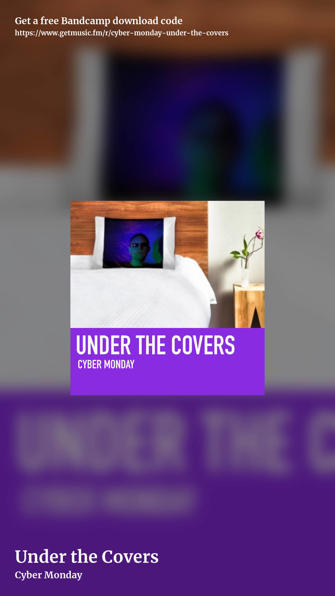 Under the Covers by Cyber Monday, story promo share image