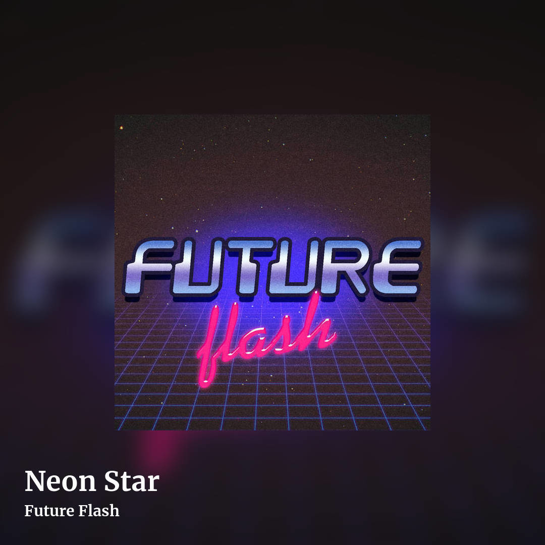 Neon Star by Future Flash, square clean share image