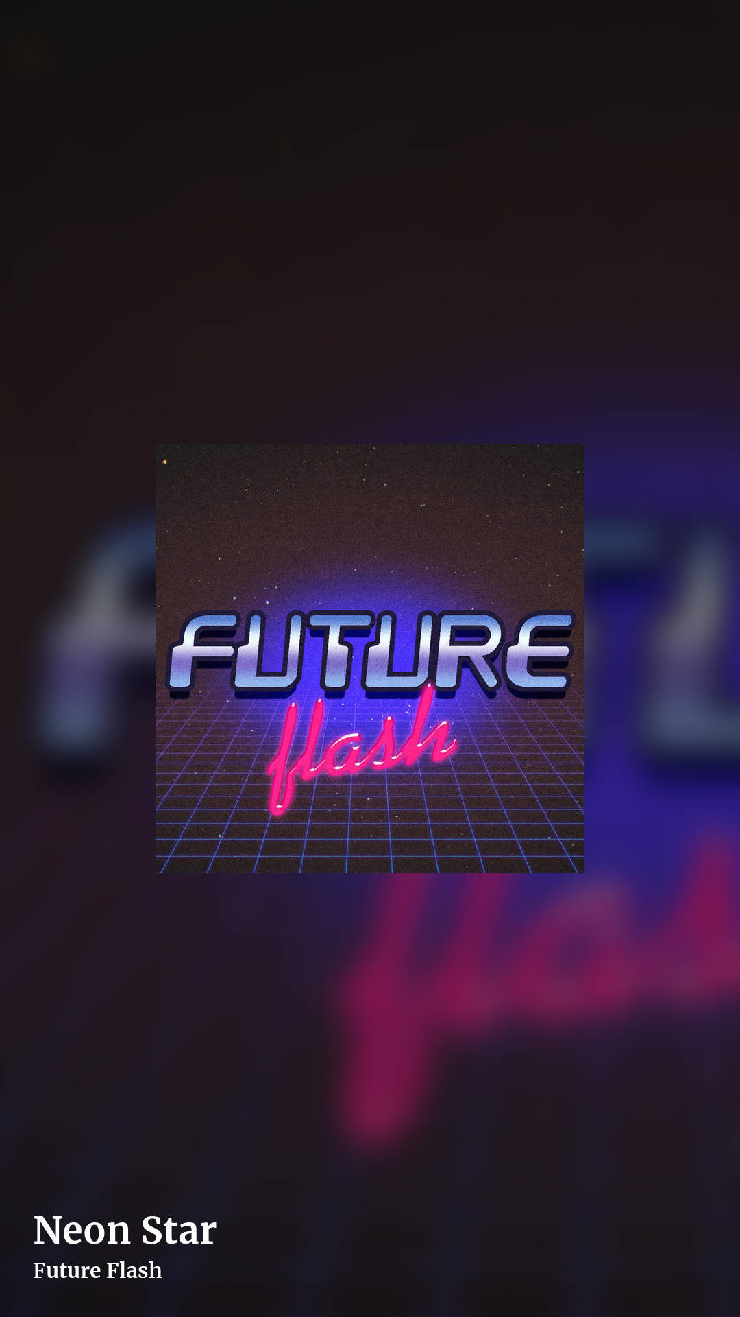 Neon Star by Future Flash, story clean share image