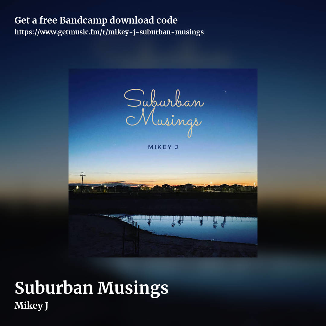 Suburban Musings by Mikey J, square promo share image