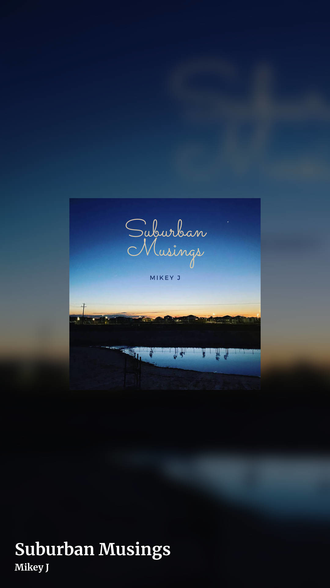 Suburban Musings by Mikey J, story clean share image