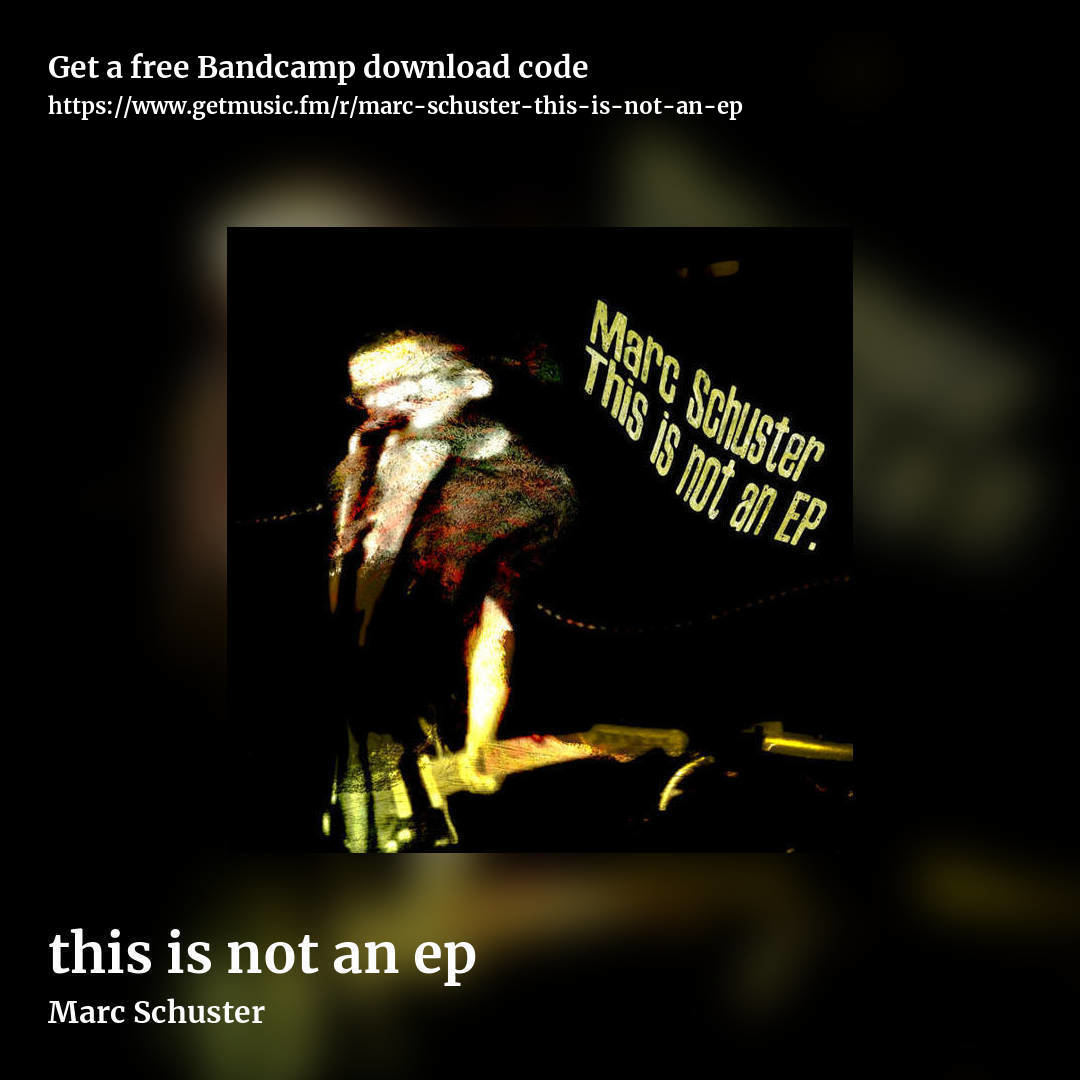 this is not an ep by Marc Schuster, square promo share image