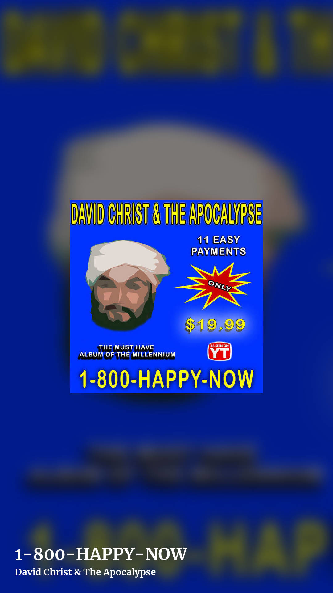 1-800-HAPPY-NOW by David Christ & The Apocalypse, story clean share image