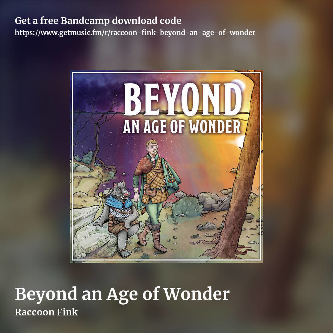 Beyond an Age of Wonder by Raccoon Fink, square promo share image
