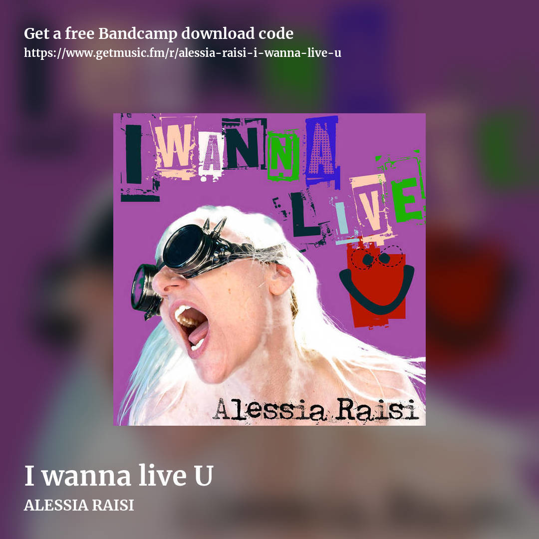 I wanna live U by ALESSIA RAISI, square promo share image