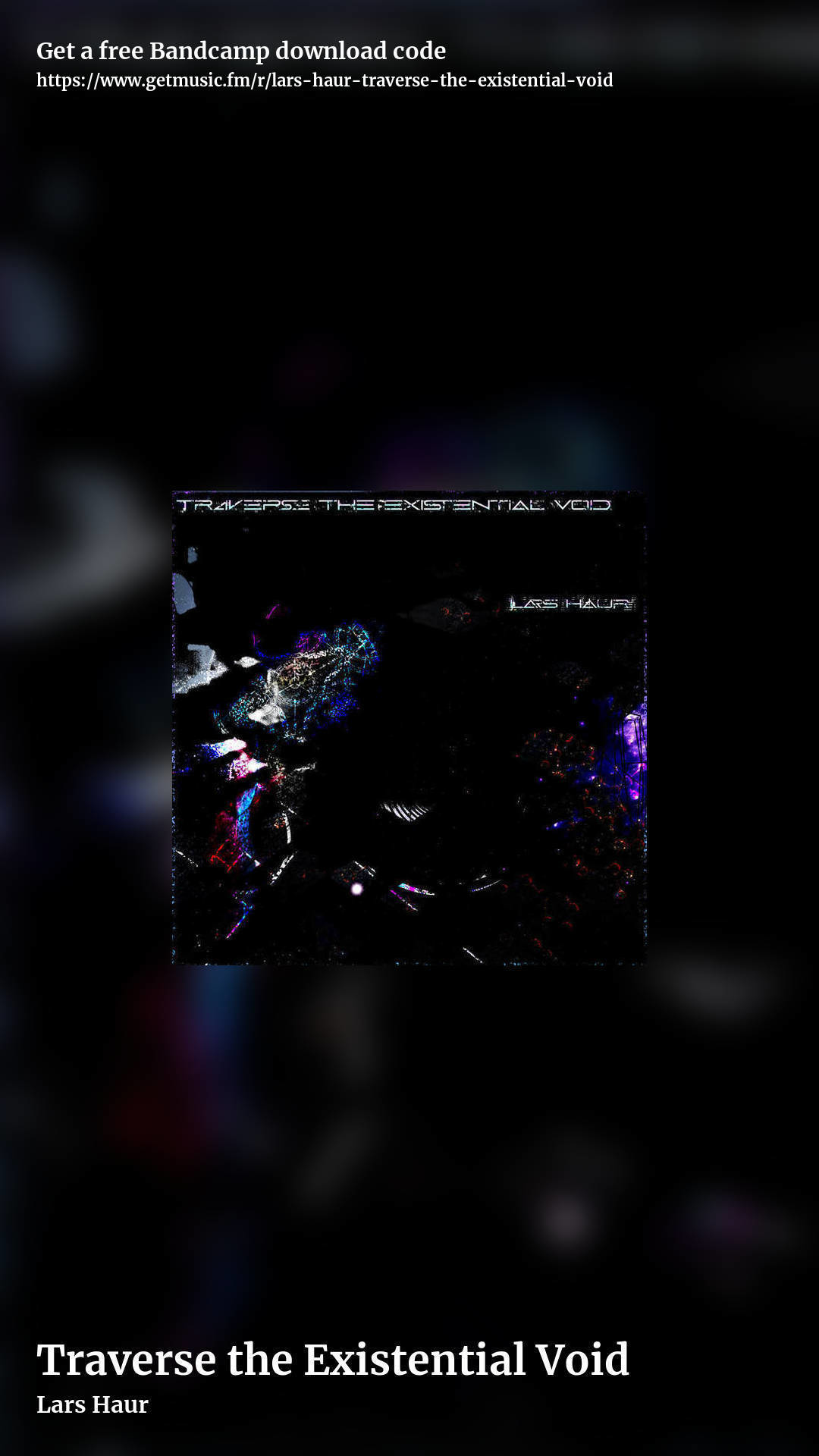 Traverse the Existential Void by Lars Haur, story promo share image