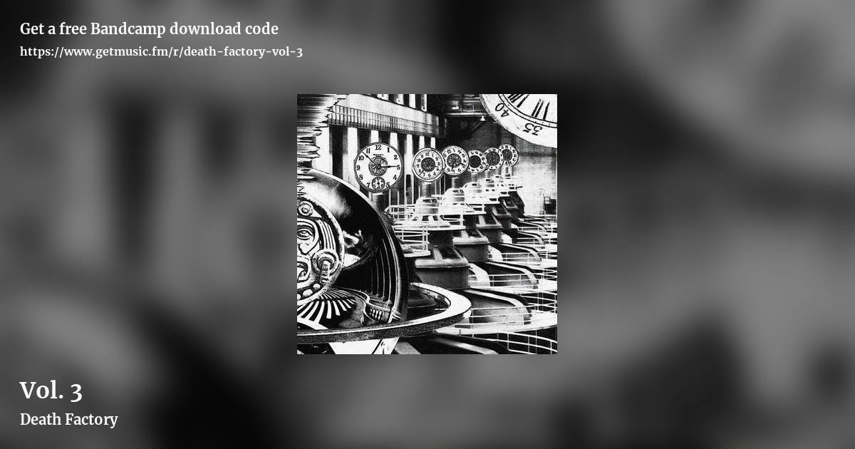 Vol. 3 by Death Factory, landscape promo share image