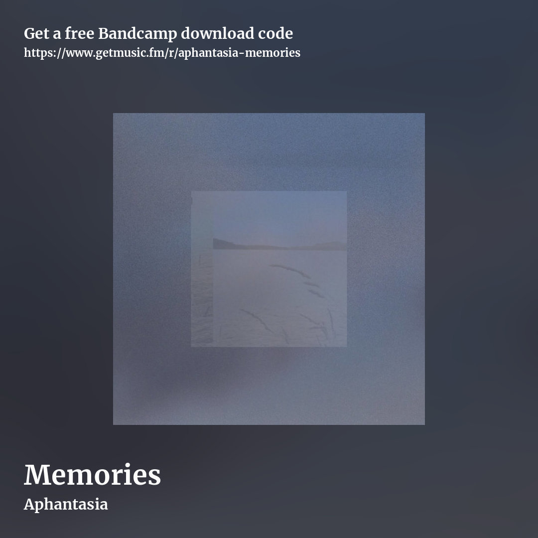 Memories by Aphantasia, square promo share image