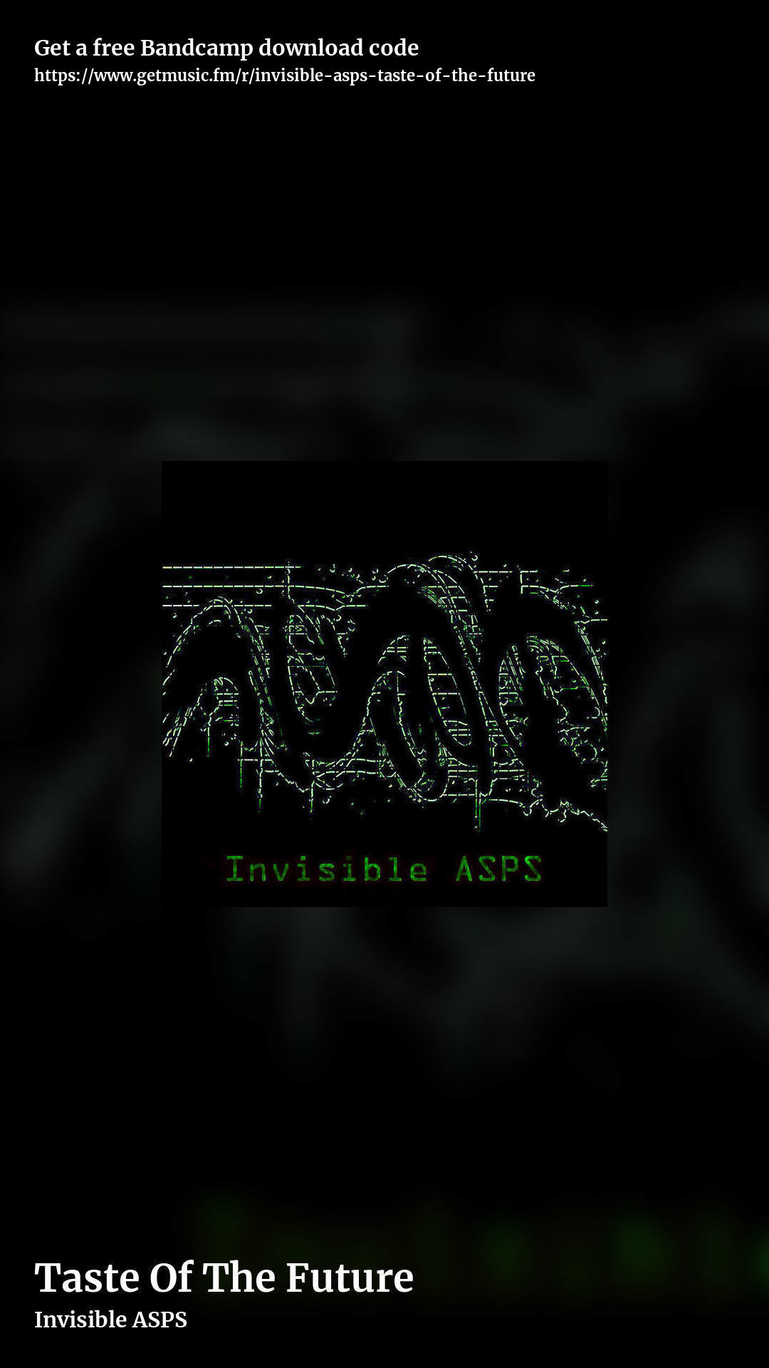 Taste Of The Future by Invisible ASPS, story promo share image