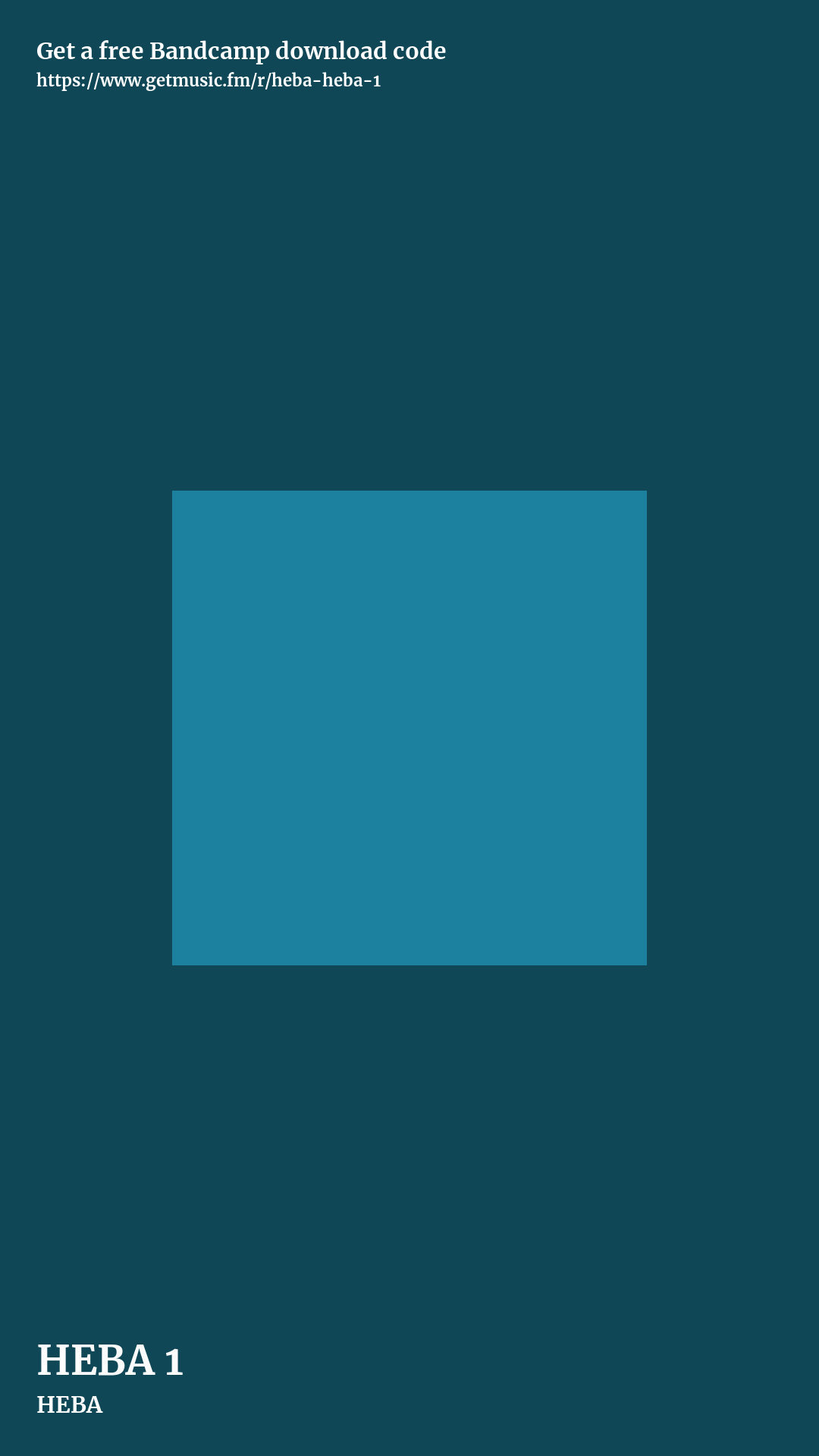 HEBA 1 by HEBA, story promo share image