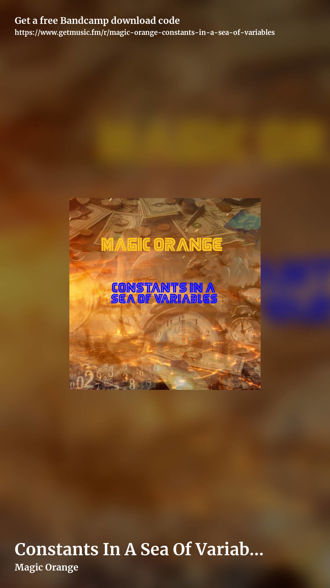 Constants In A Sea Of Variables by Magic Orange, story promo share image