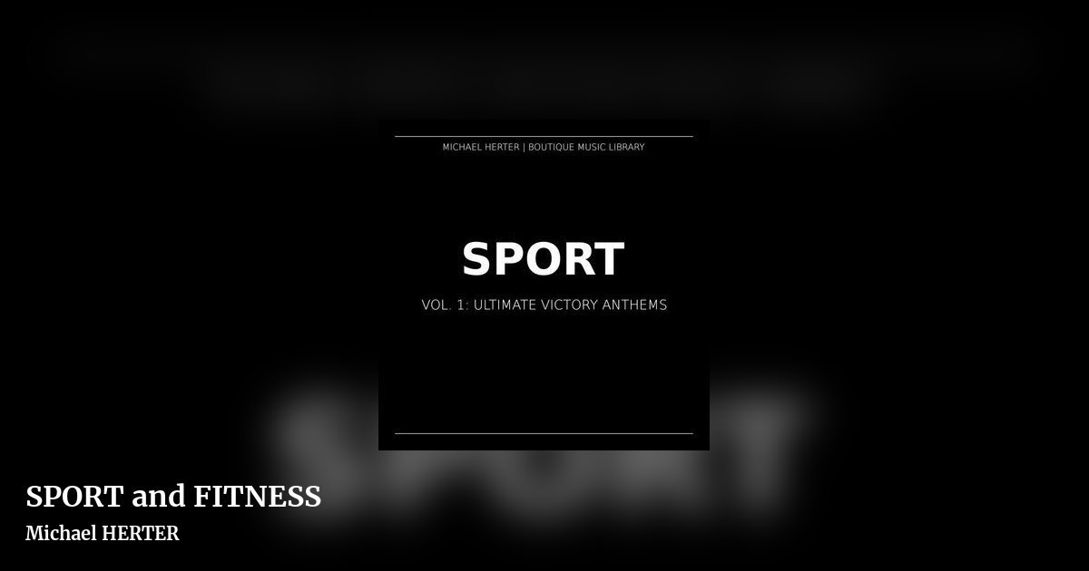 SPORT and FITNESS by Michael HERTER, landscape clean share image