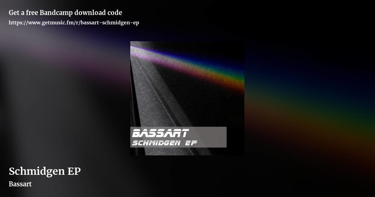 Schmidgen EP by Bassart, landscape promo share image