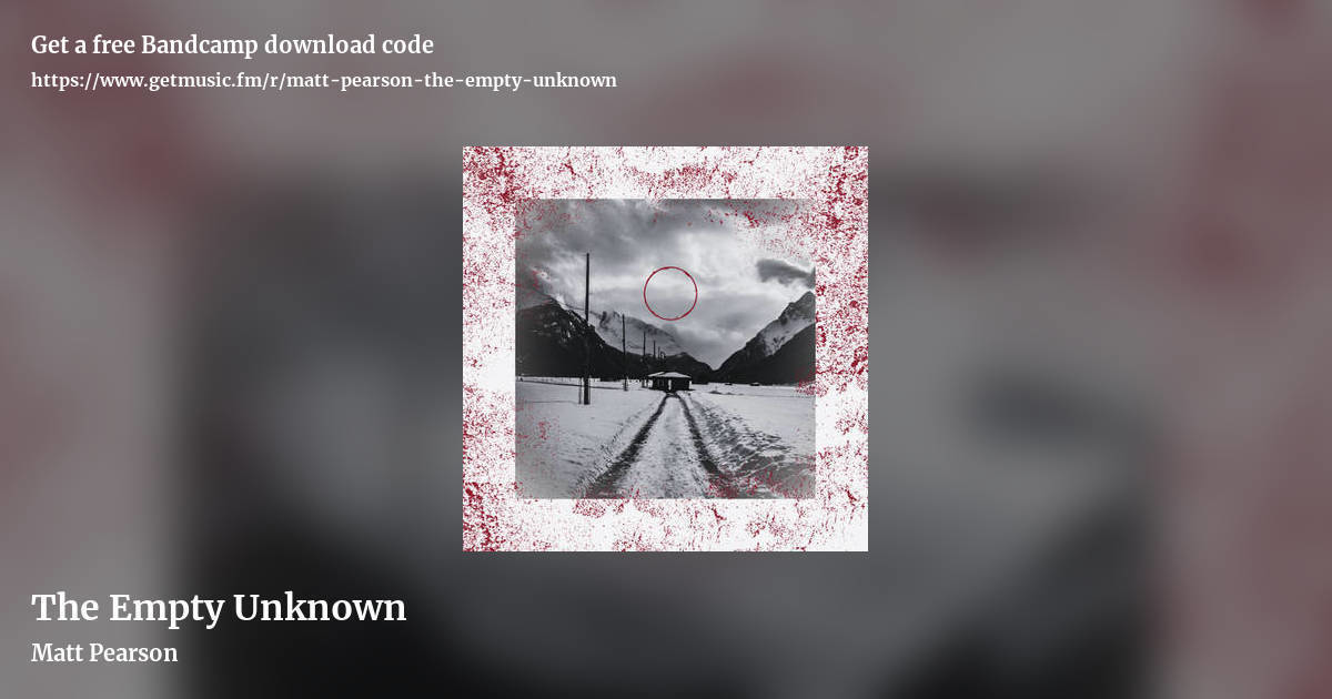 The Empty Unknown by Matt Pearson, landscape promo share image