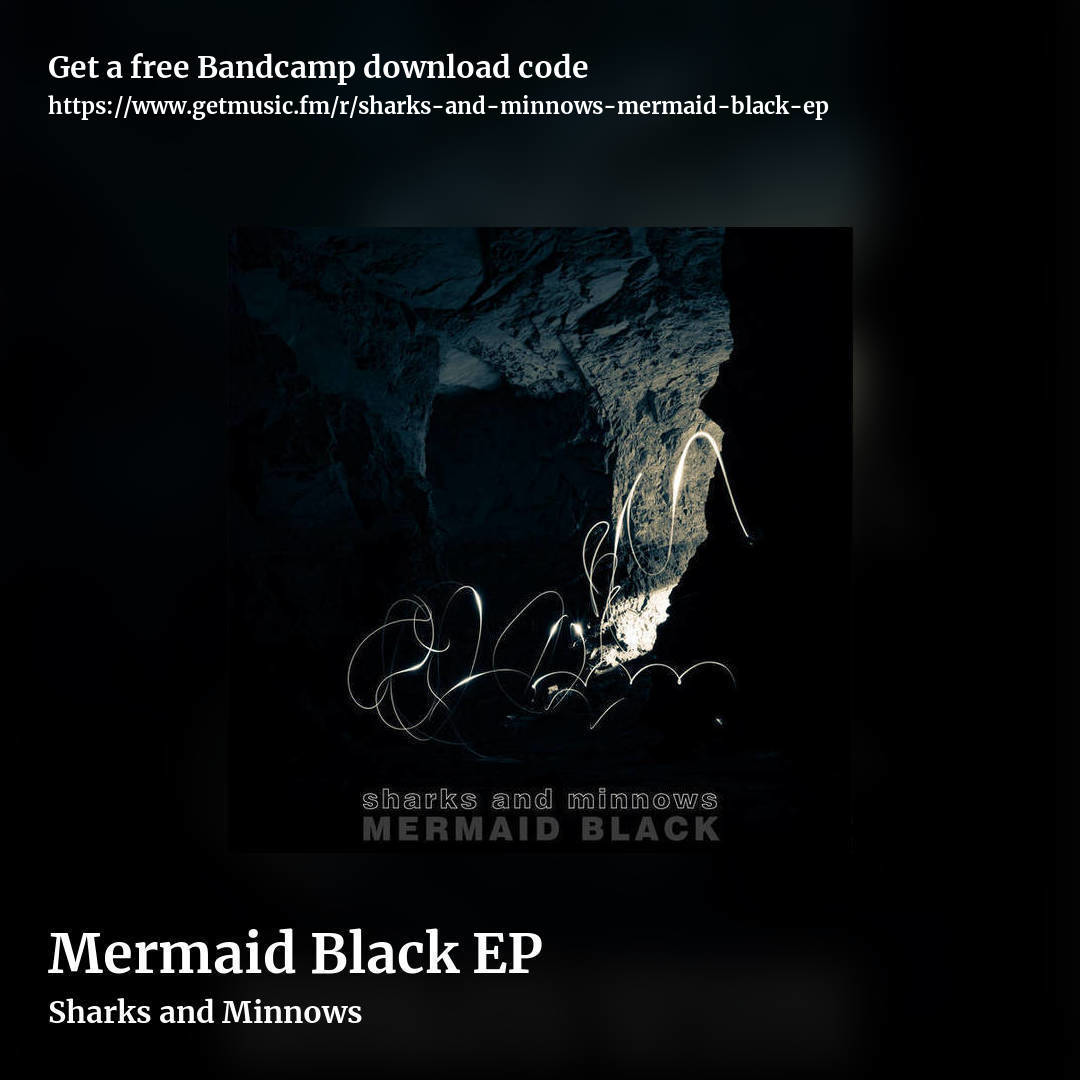 Mermaid Black EP by Sharks and Minnows, square promo share image