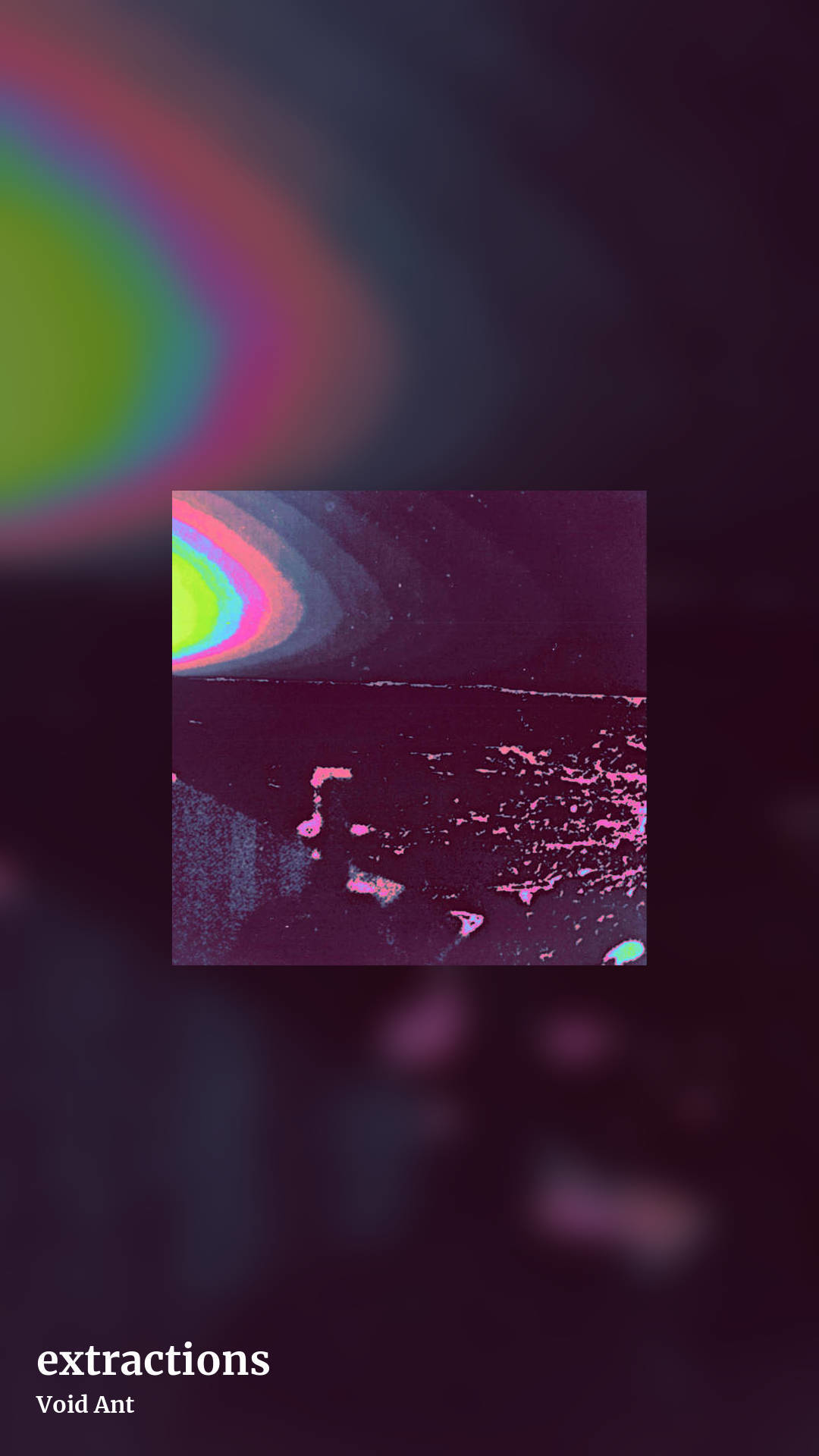 extractions by Void Ant, story clean share image