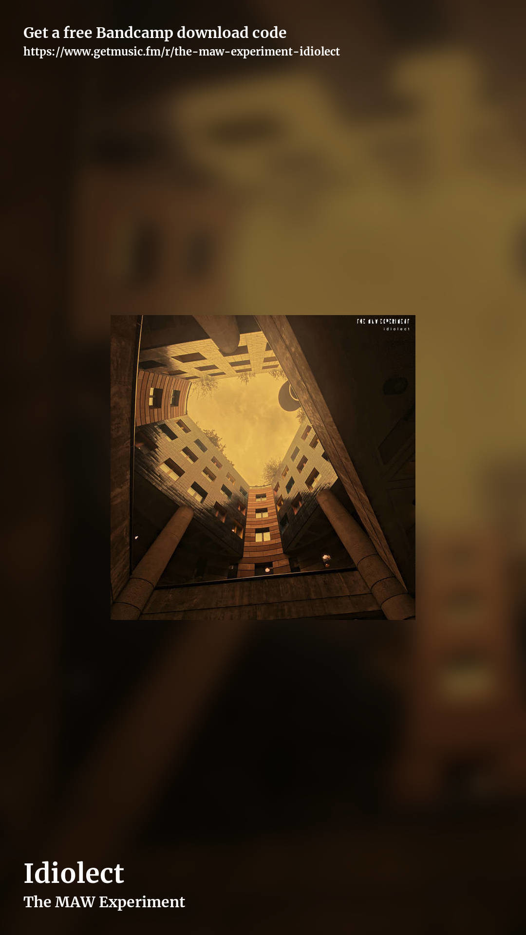 Idiolect by The MAW Experiment, story promo share image