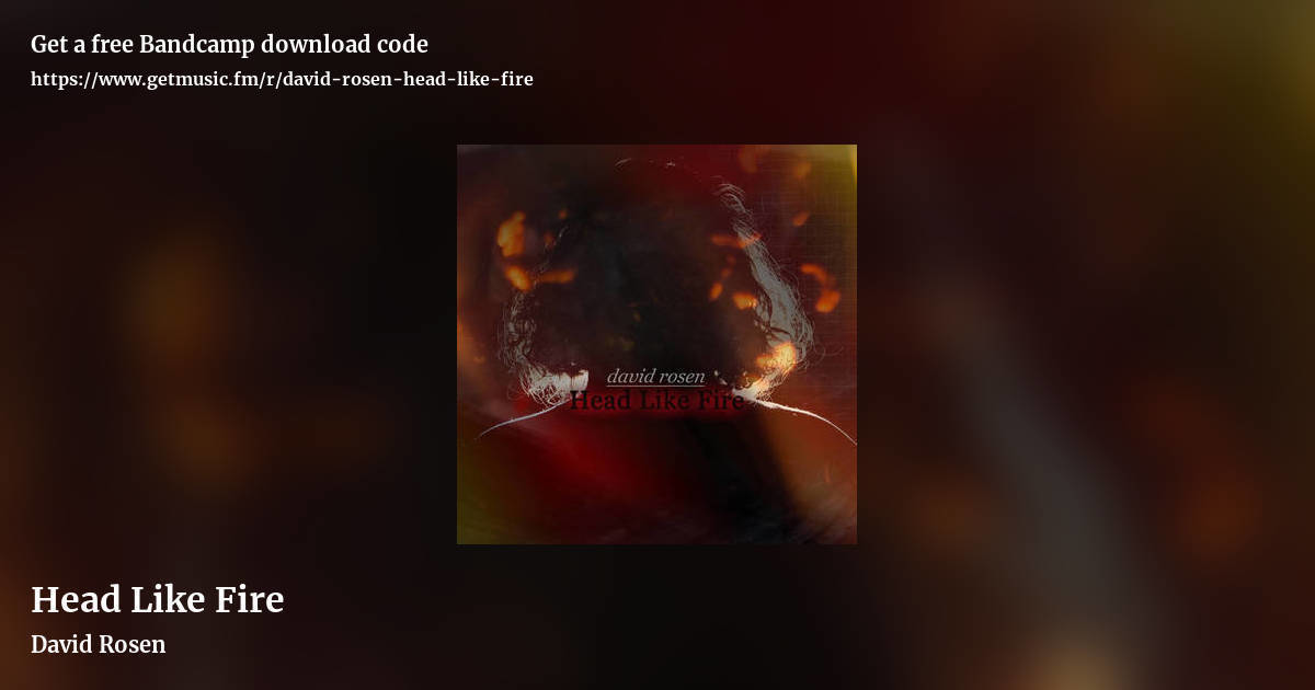 Head Like Fire by David Rosen, landscape promo share image