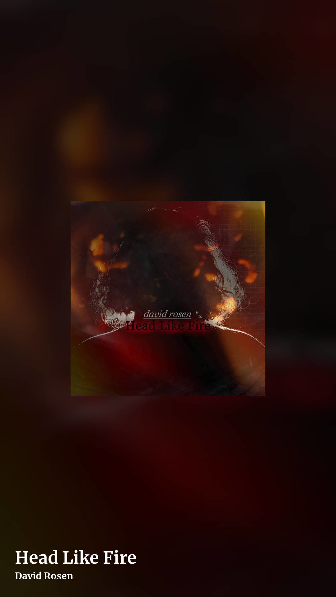 Head Like Fire by David Rosen, story clean share image