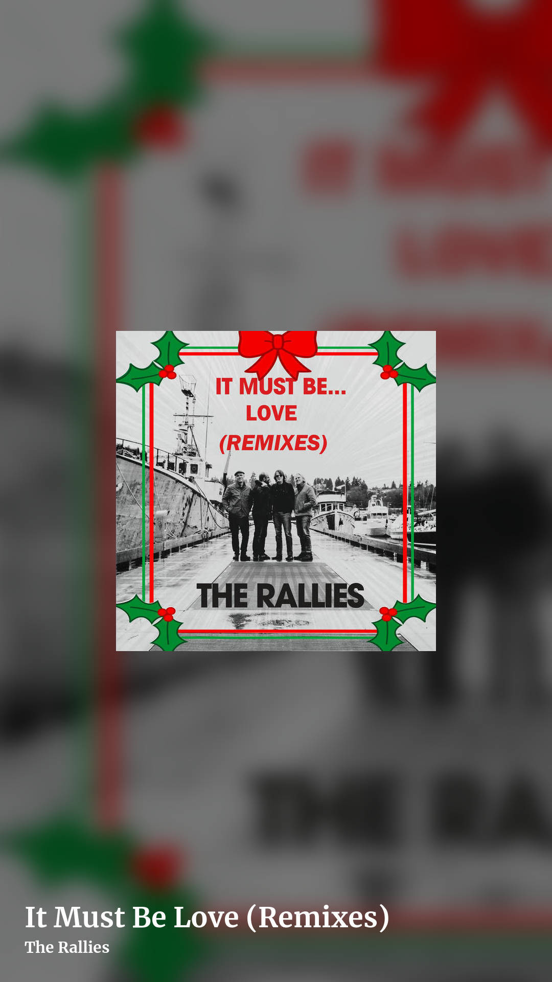 It Must Be Love (Remixes) by The Rallies, story clean share image