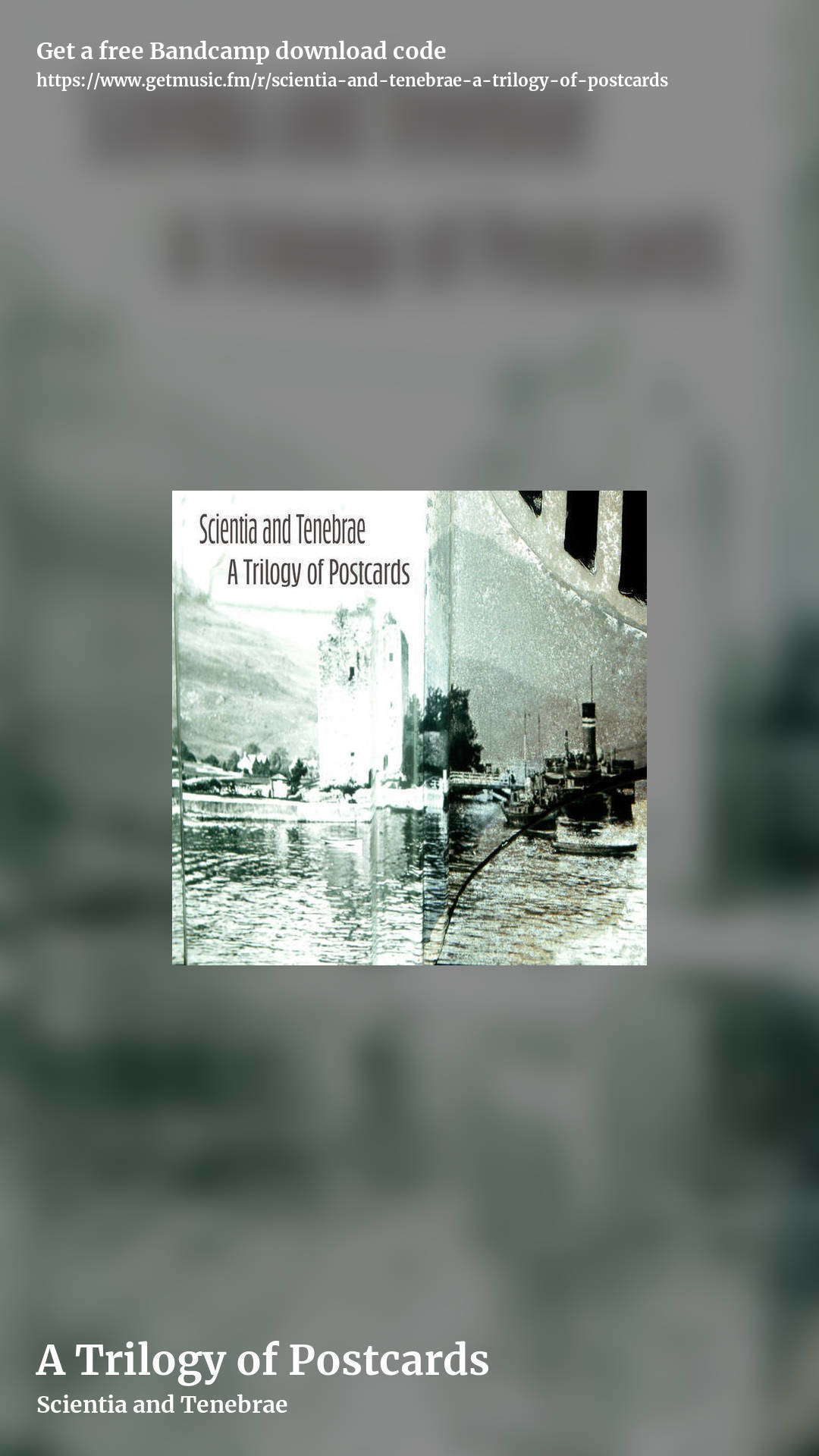 A Trilogy of Postcards by Scientia and Tenebrae, story promo share image