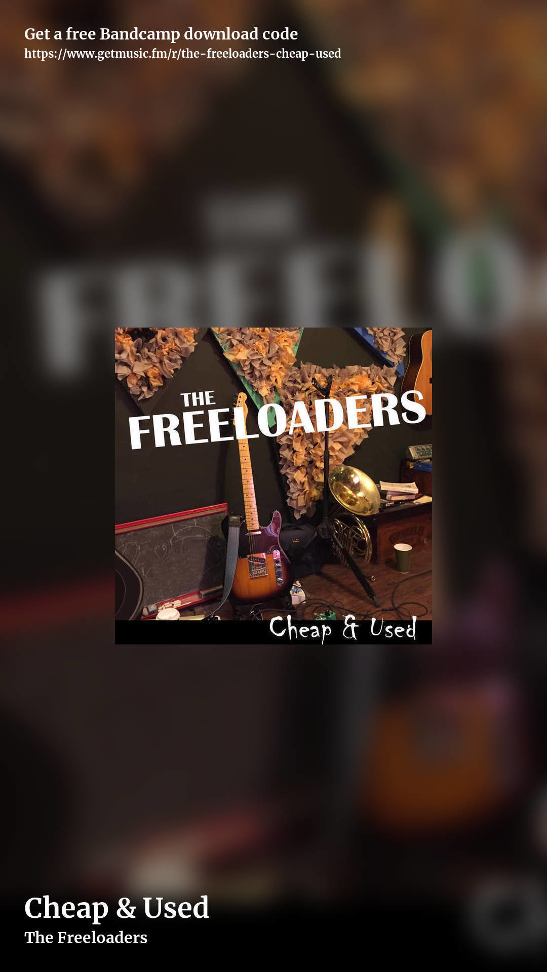 Cheap & Used by The Freeloaders, story promo share image