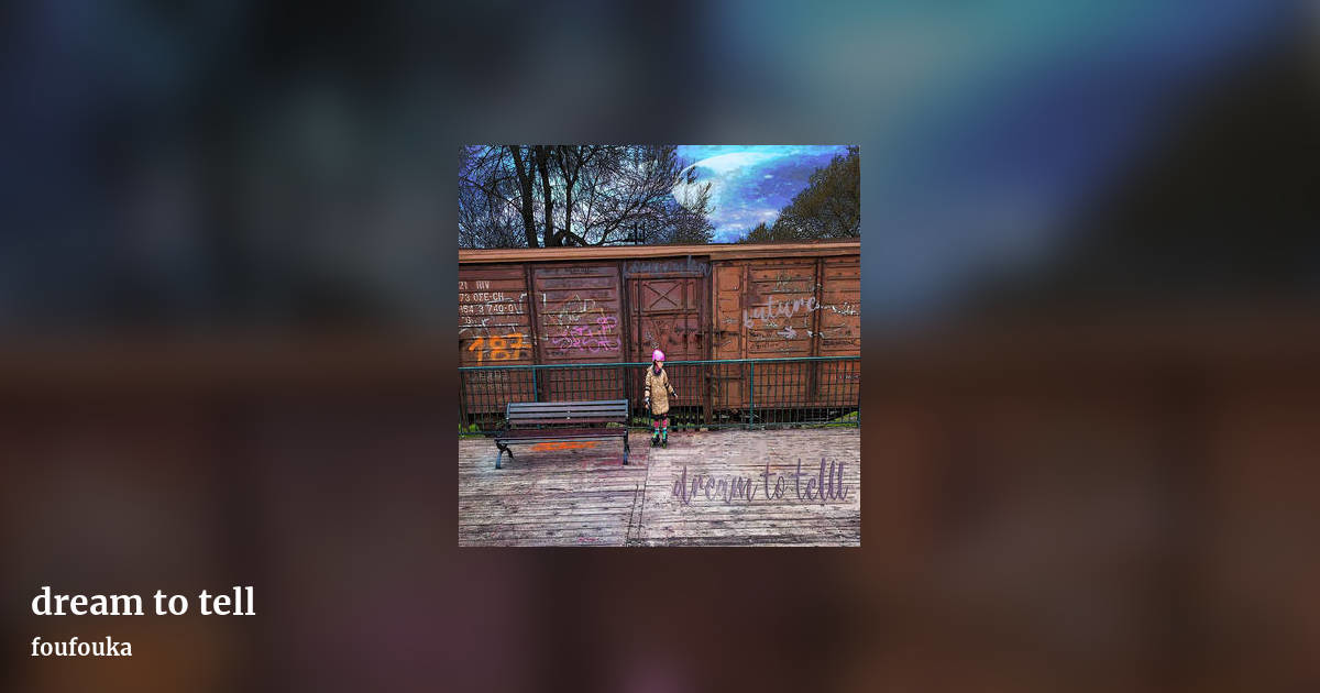 dream to tell by foufouka, landscape clean share image