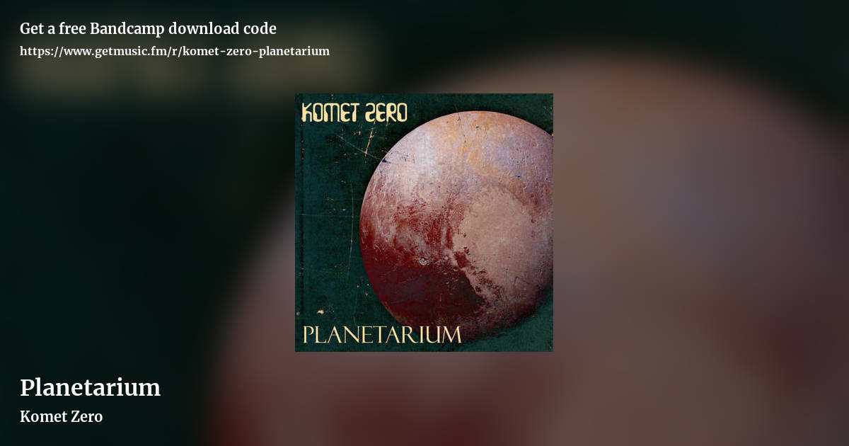 Planetarium by Komet Zero, landscape promo share image