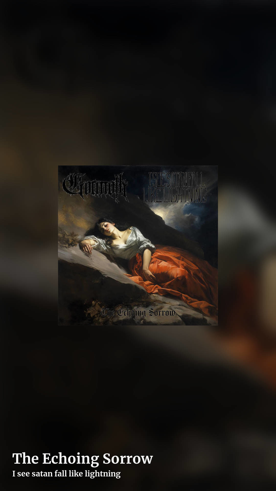 The Echoing Sorrow by I see satan fall like lightning, story clean share image