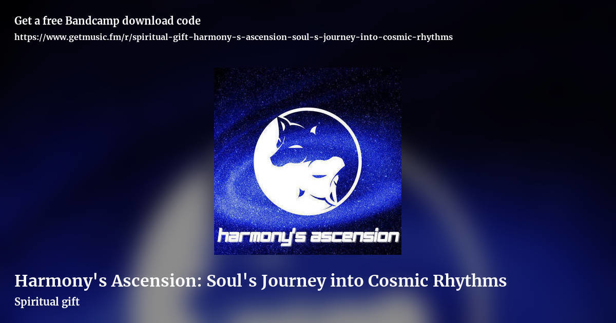 Harmony's Ascension: Soul's Journey into Cosmic Rhythms by Spiritual gift, landscape promo share image