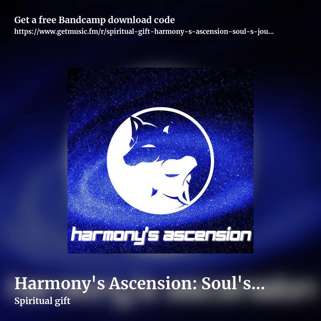 Harmony's Ascension: Soul's Journey into Cosmic Rhythms by Spiritual gift, square promo share image