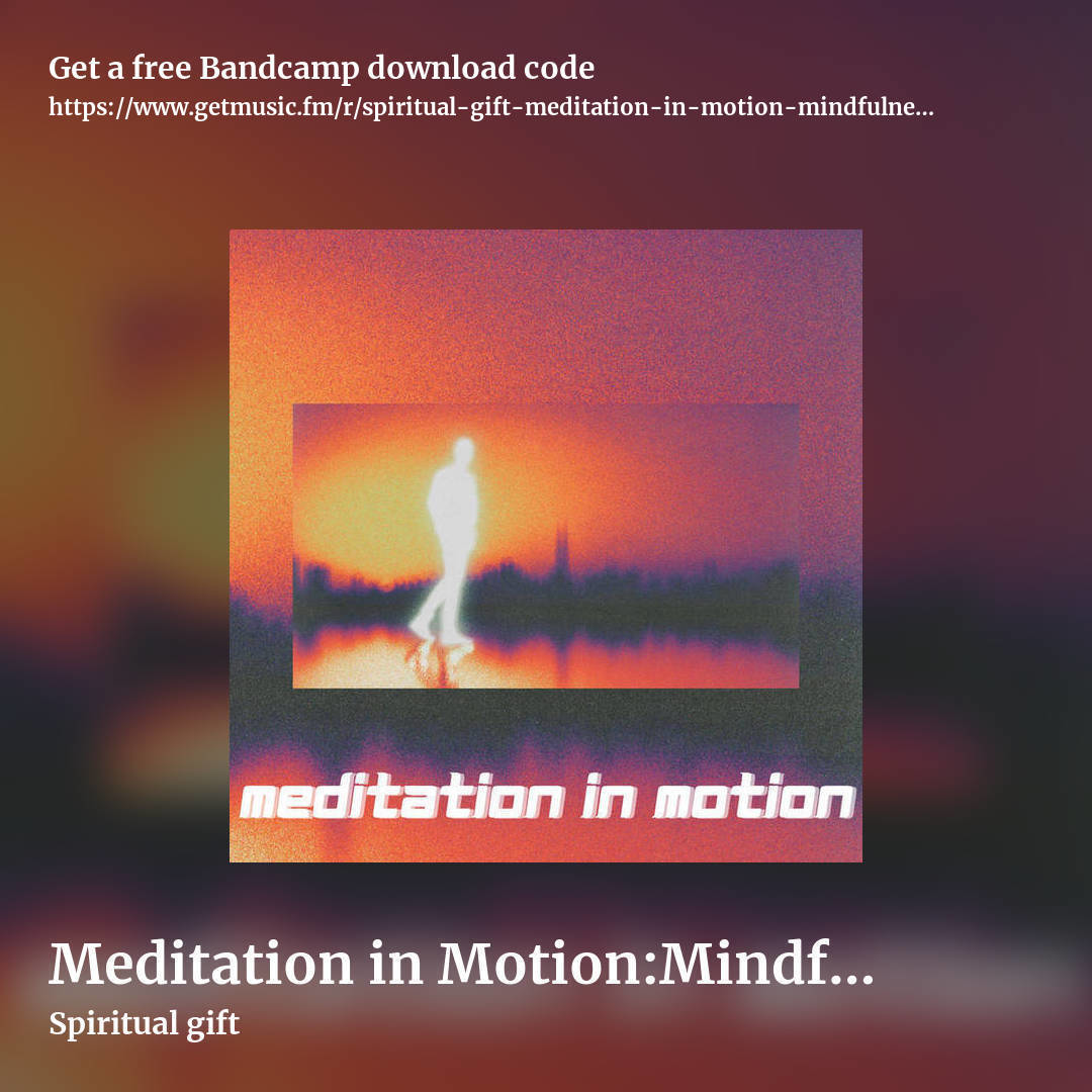 Meditation in Motion​:​Mindfulness Sessions In Discovery by Spiritual gift, square promo share image