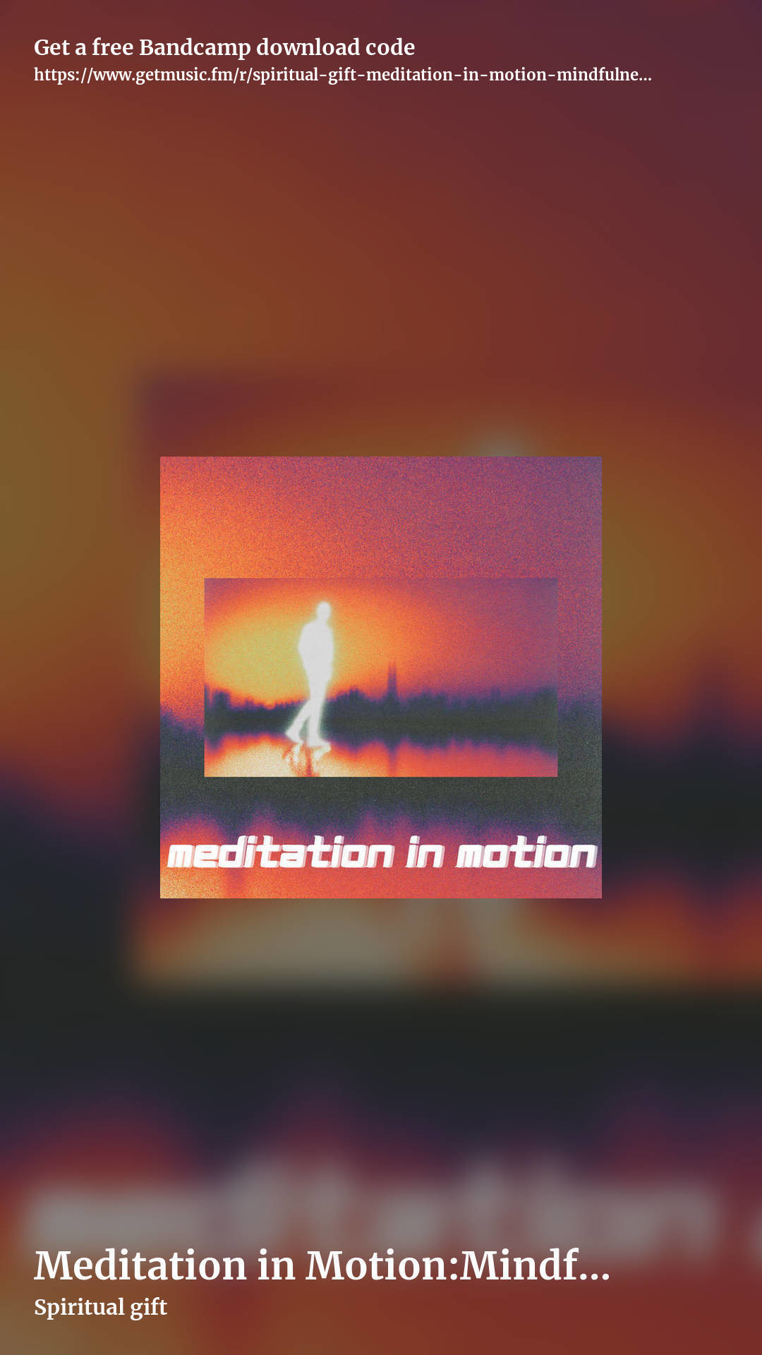 Meditation in Motion​:​Mindfulness Sessions In Discovery by Spiritual gift, story promo share image