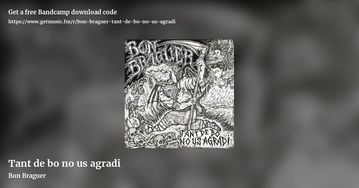 Tant de bo no us agradi by Bon Braguer, landscape promo share image