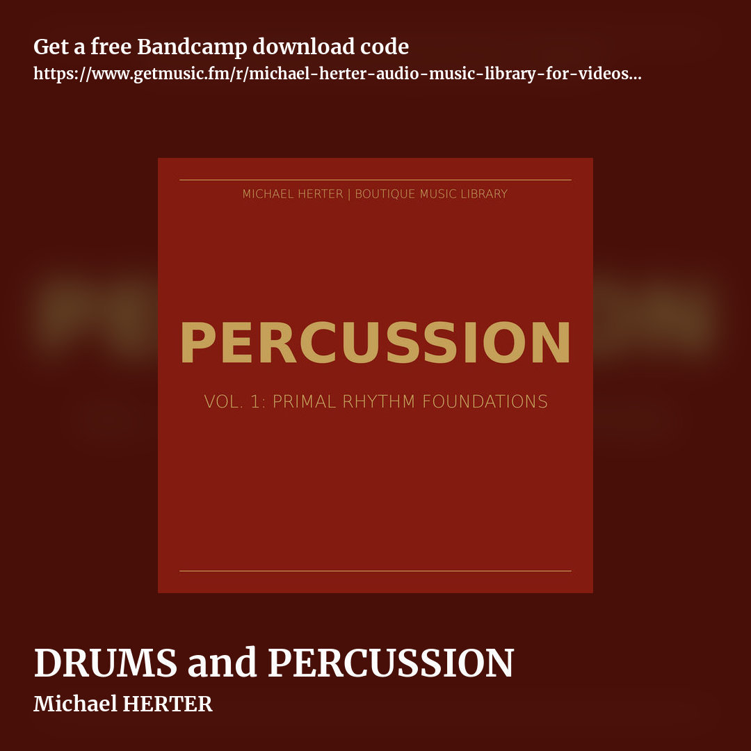 DRUMS and PERCUSSION by Michael HERTER, square promo share image