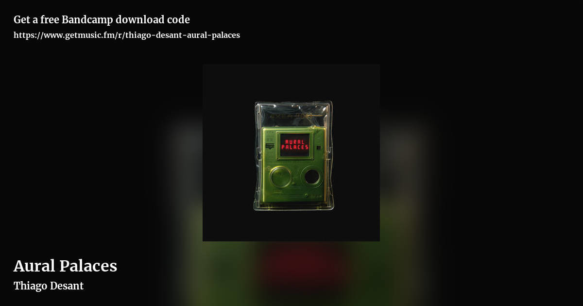 Aural Palaces by Thiago Desant, landscape promo share image