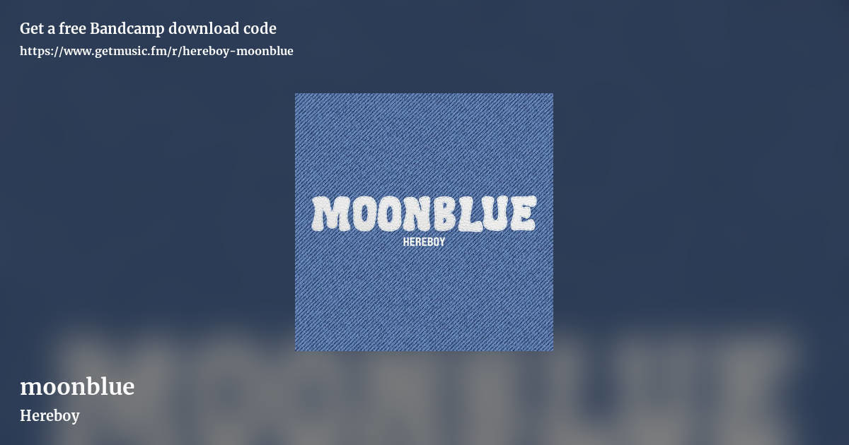 moonblue by Hereboy, landscape promo share image