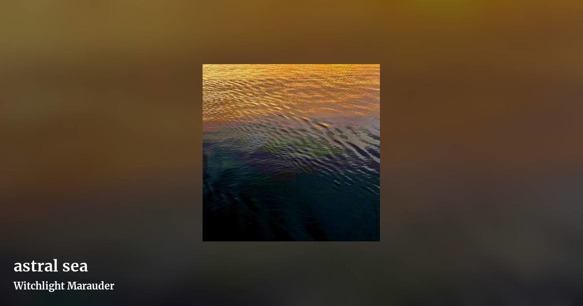 astral sea by Witchlight Marauder, landscape clean share image