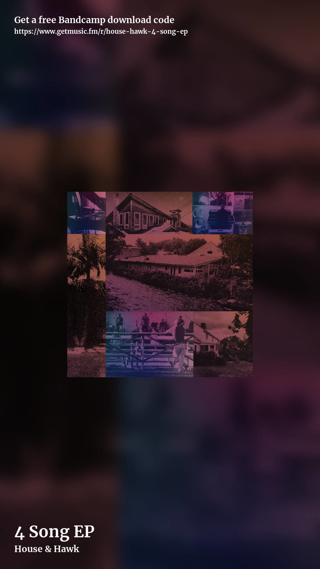 4 Song EP by House & Hawk, story promo share image