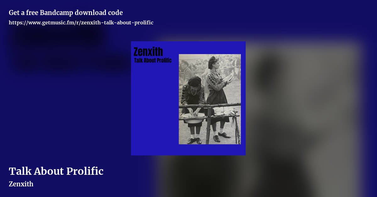Talk About Prolific by Zenxith, landscape promo share image