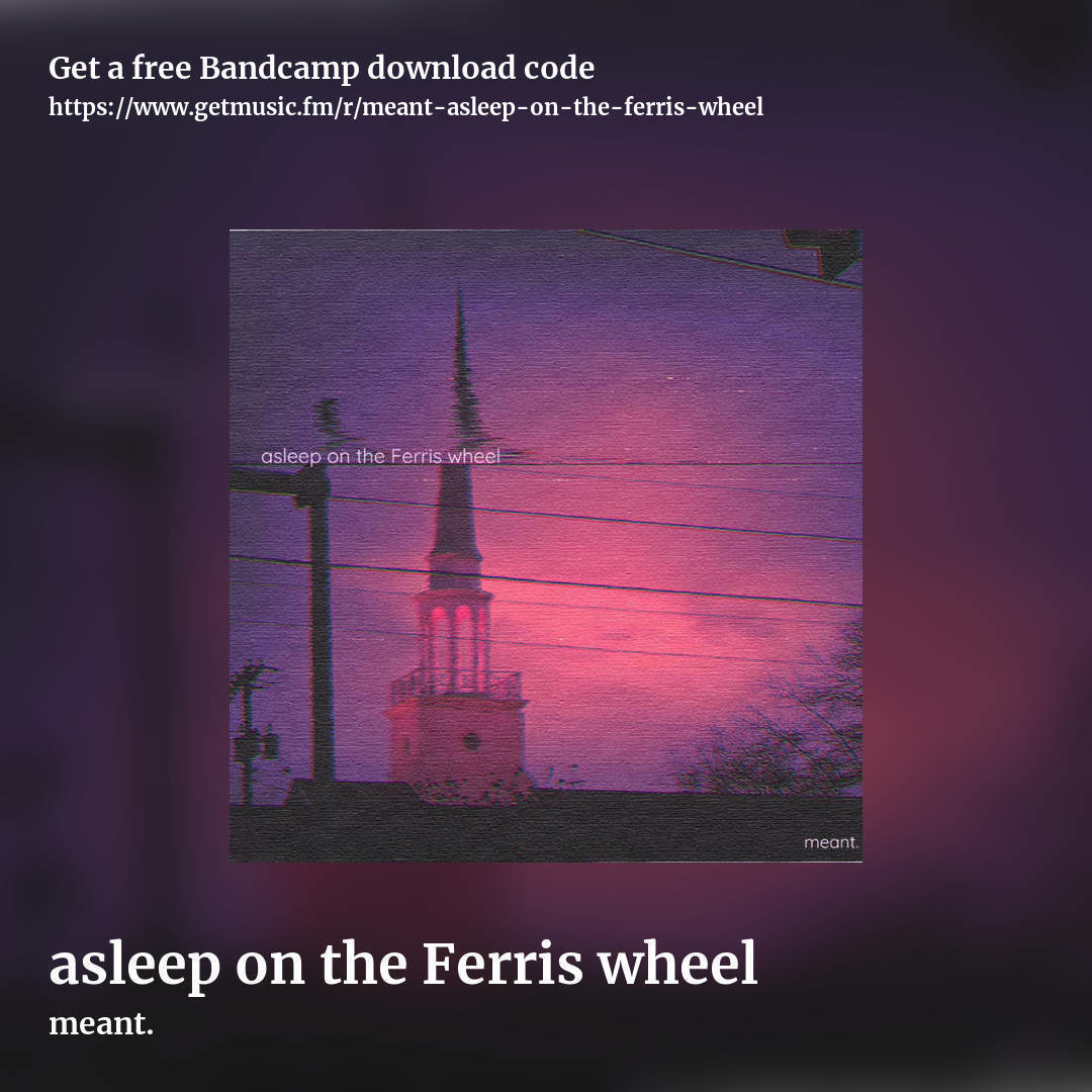 asleep on the Ferris wheel by meant., square promo share image