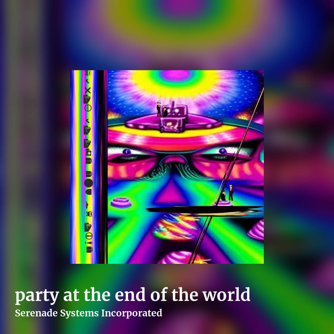 party at the end of the world by Serenade Systems Incorporated, square clean share image
