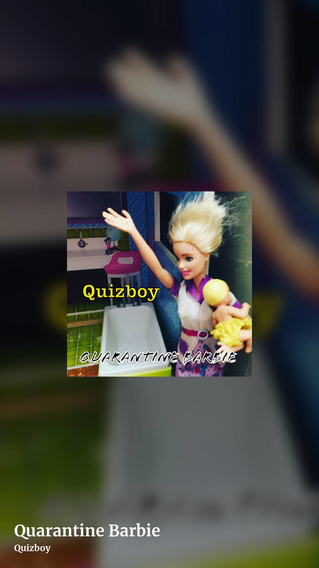 Quarantine Barbie by Quizboy, story clean share image