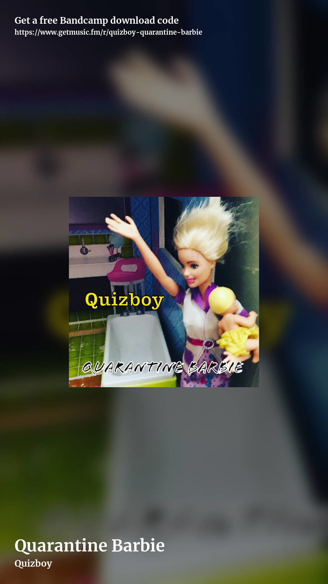 Quarantine Barbie by Quizboy, story promo share image