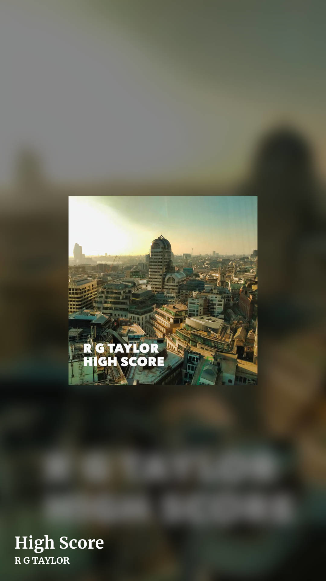High Score by R G TAYLOR, story clean share image