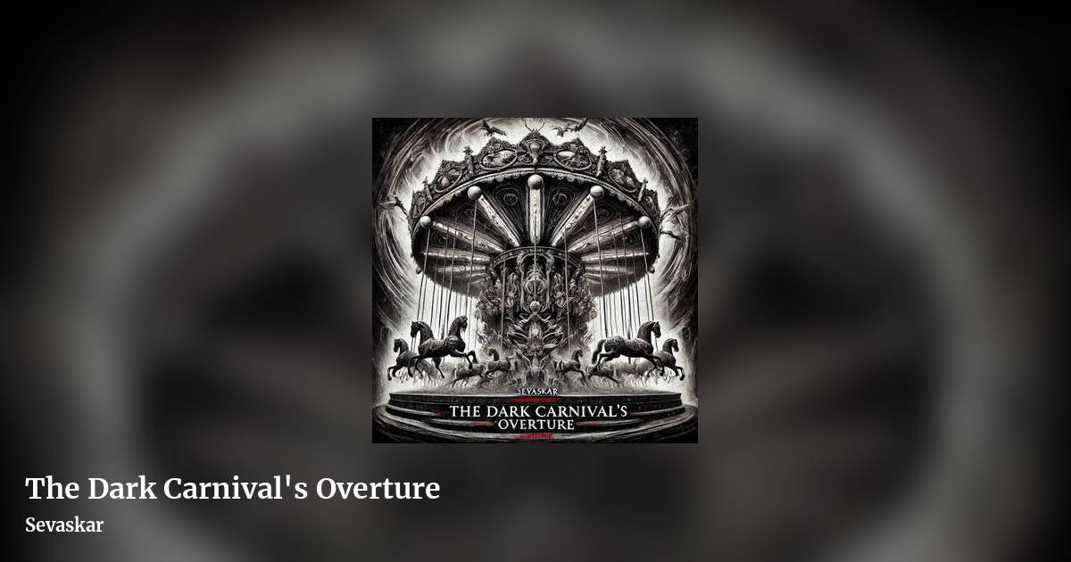 The Dark Carnival's Overture by Sevaskar, landscape clean share image