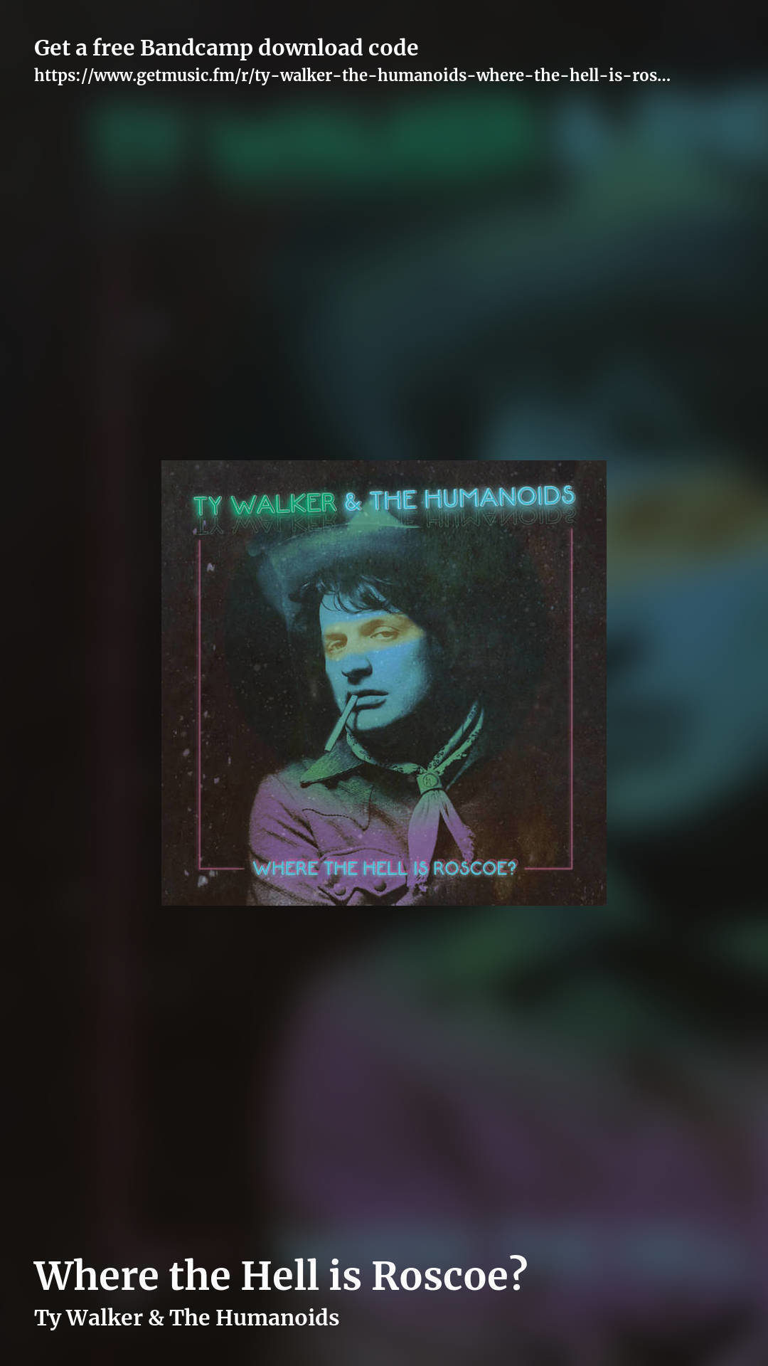 Where the Hell is Roscoe? by Ty Walker & The Humanoids, story promo share image
