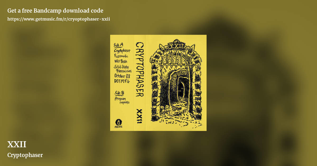 XXII by Cryptophaser, landscape promo share image